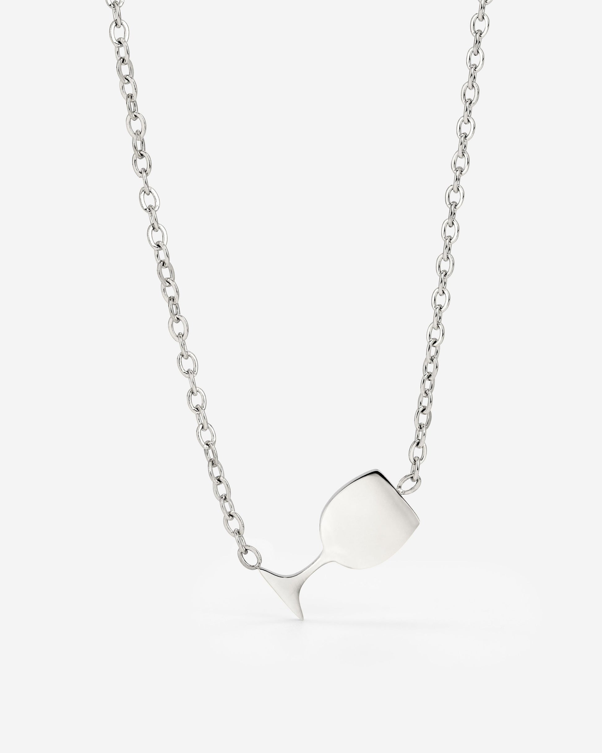 Vino Veritas Necklace Silver