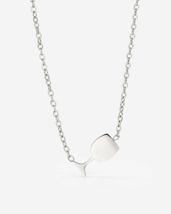Vino Veritas Necklace Silver