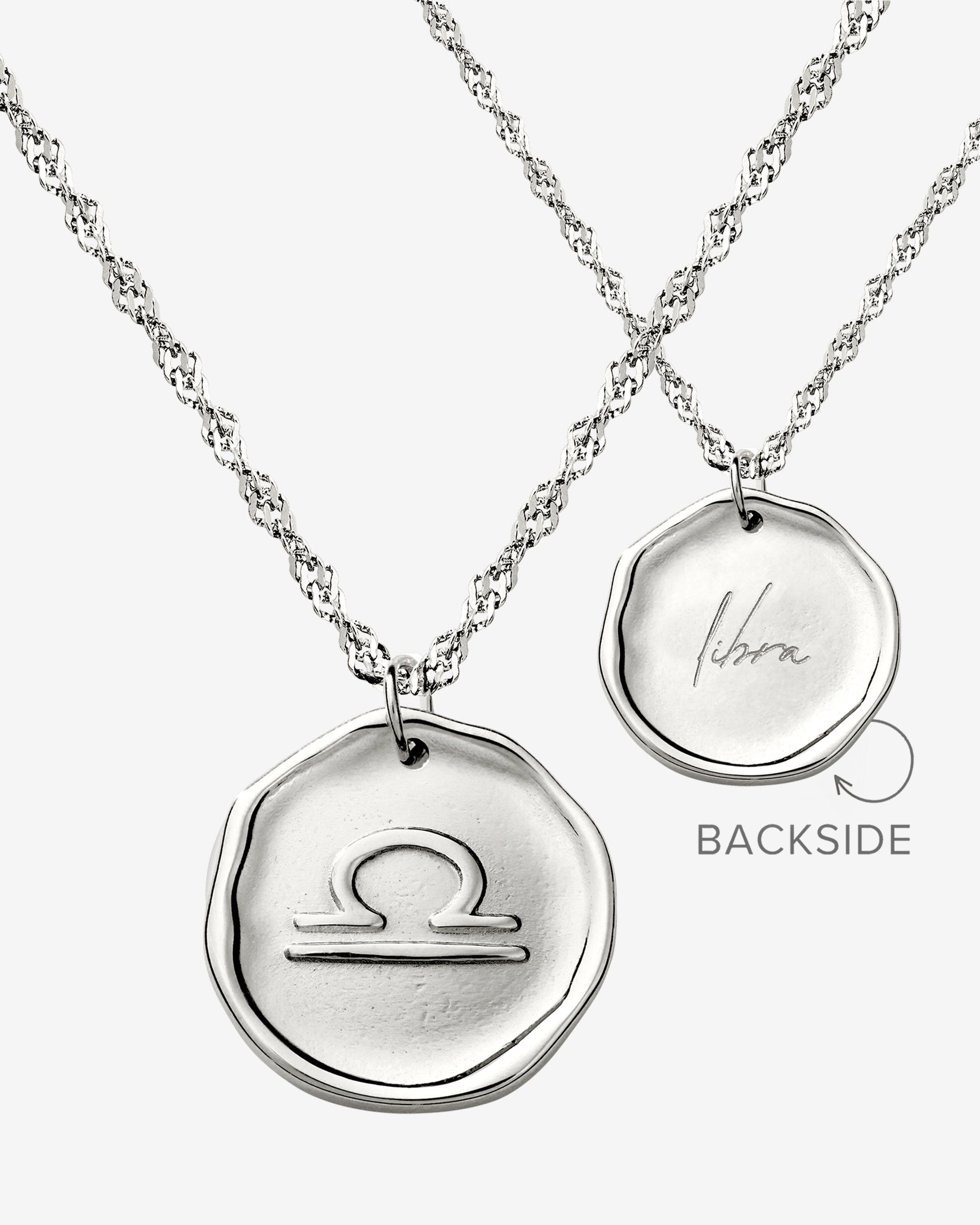 Zodiac Necklace Silver