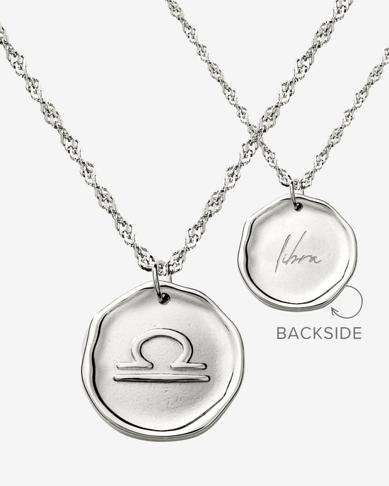 Zodiac Necklace Silver
