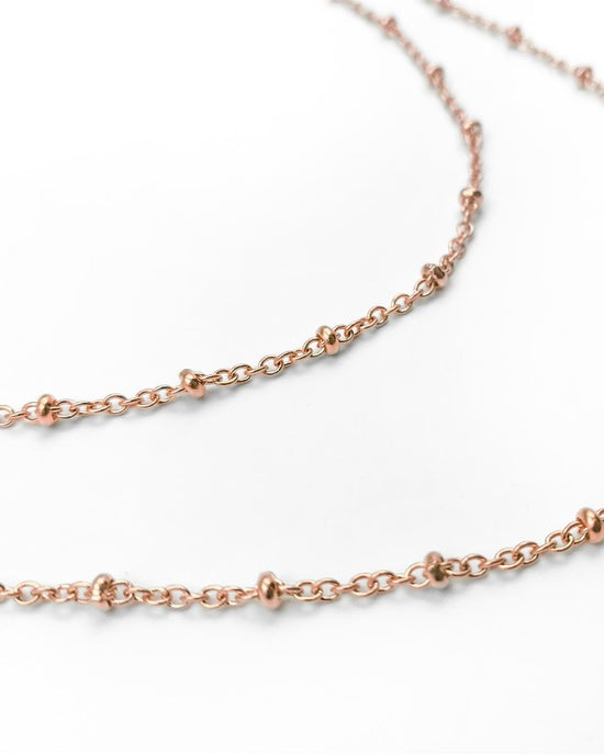 Alimera Necklace Rose Gold