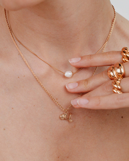 Voyage Necklace Rose Gold