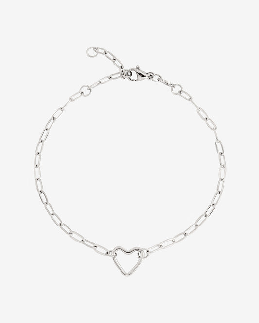 Loving Heart Bracelet Silver