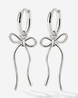 Lovely Loop Hoop Set Small Silver