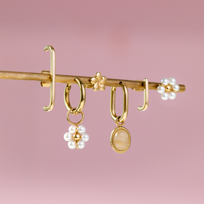 Soft Line Studs Silver