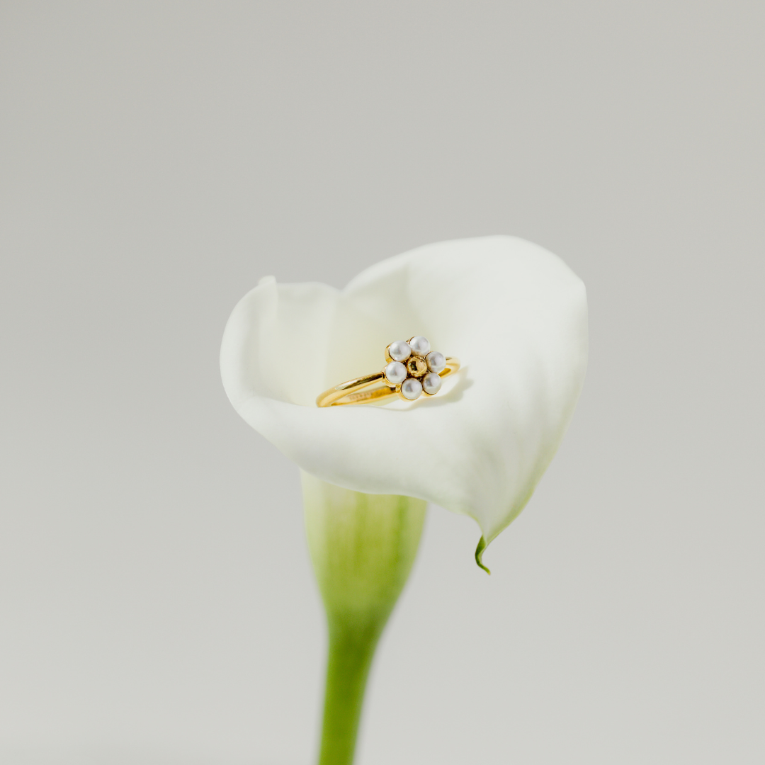 Daisy Ring Silver
