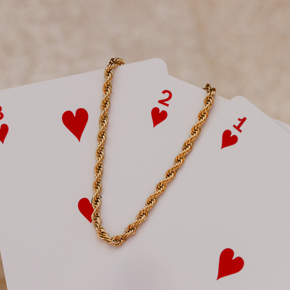Rope Chain Bracelet Silver
