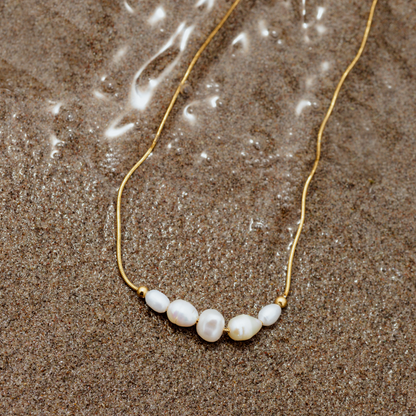Pearlessence Choker Silver
