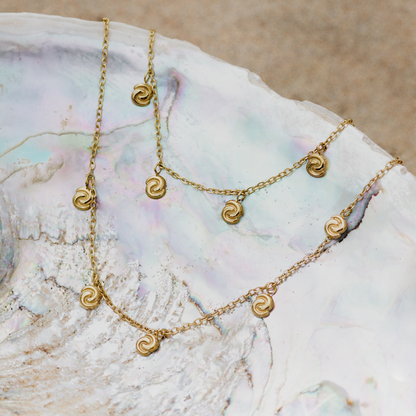 Tides of Time Choker Rose Gold