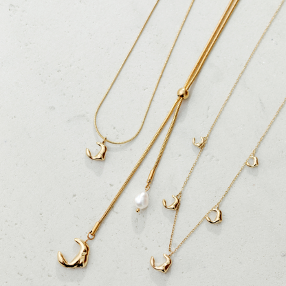 Lunar Leni Choker Rose Gold