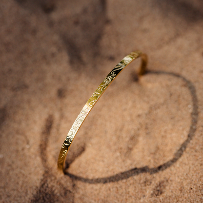 Desert Glow Bangle Rose Gold
