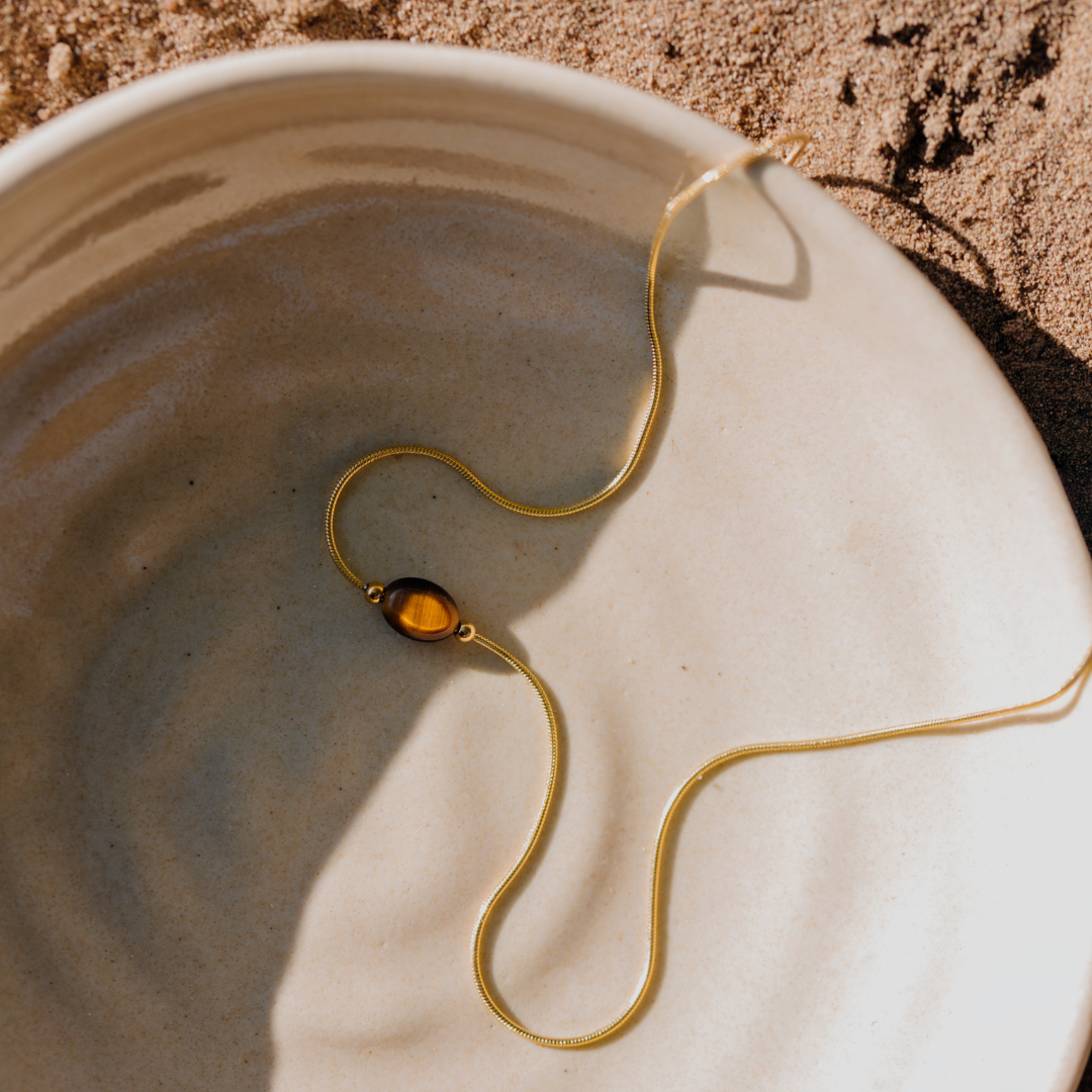 Sunflare Gem Choker Rose Gold