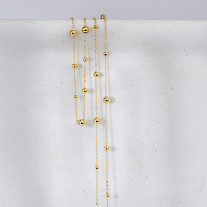 Infinite Beads Bundle Silber