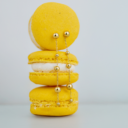 Infinite Beads Earrings Roségold