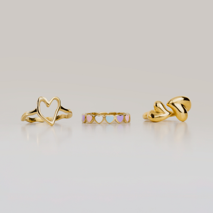 Heartie Ring Silver