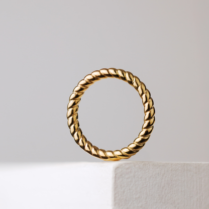 Endless Twist Ring Roségold