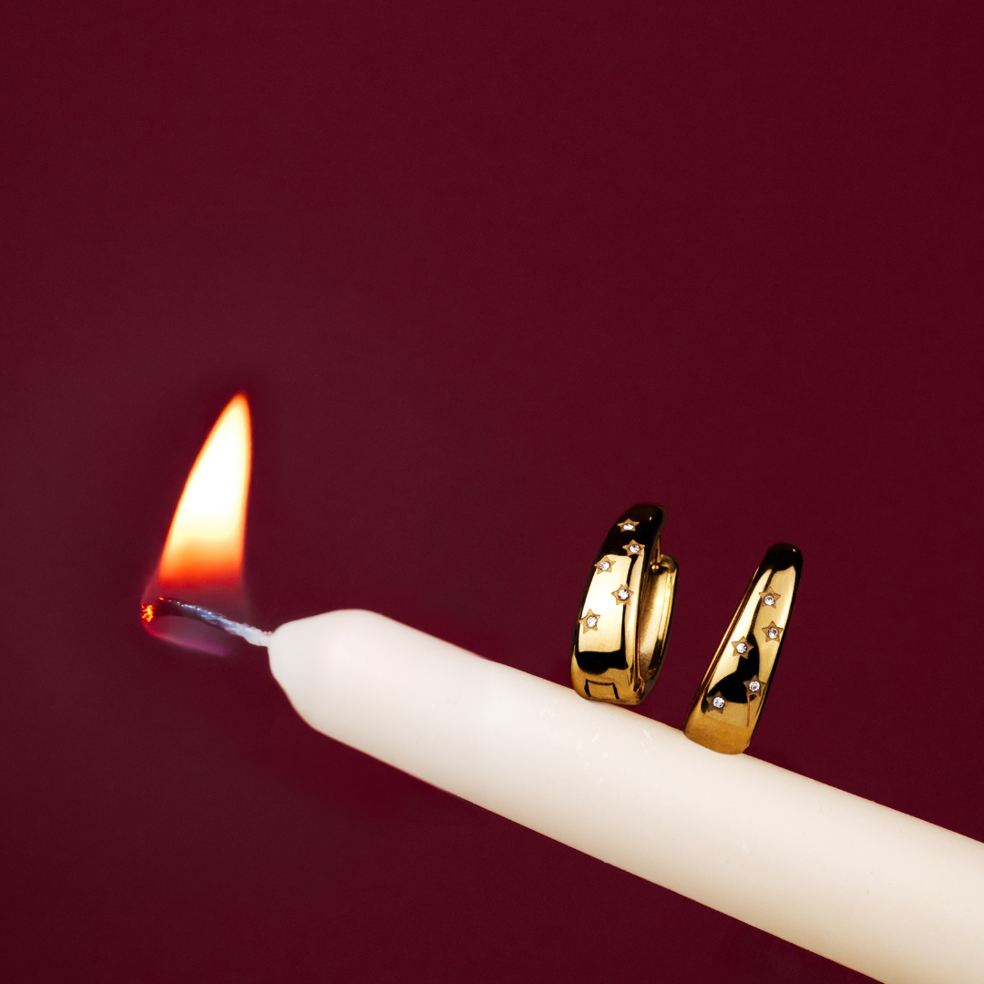 Starstruck Hoops Gold