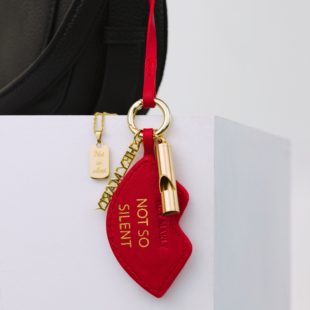 Not so silent Necklace Gold