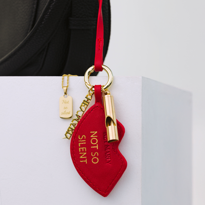 Not so silent Necklace Silver