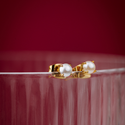 Dream Pearl Studs Roségold