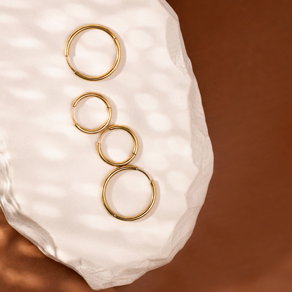 Clean Hoop Bundle Midi Gold