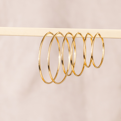 Maxi Hoops Gold