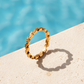 Petal Line Ring Gold