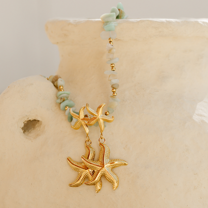 Starfish Studs Silver