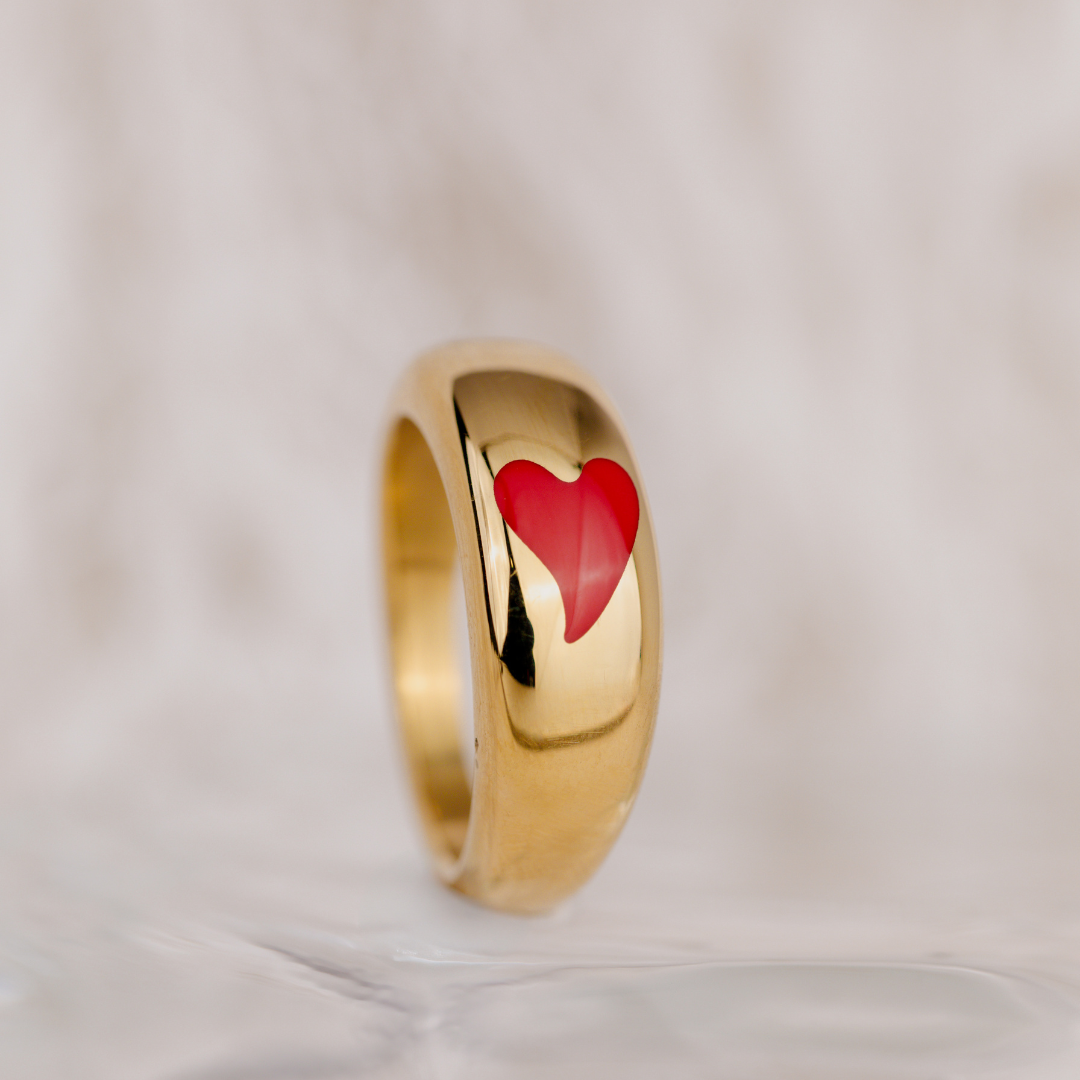 Hot Love Ring Rose Gold