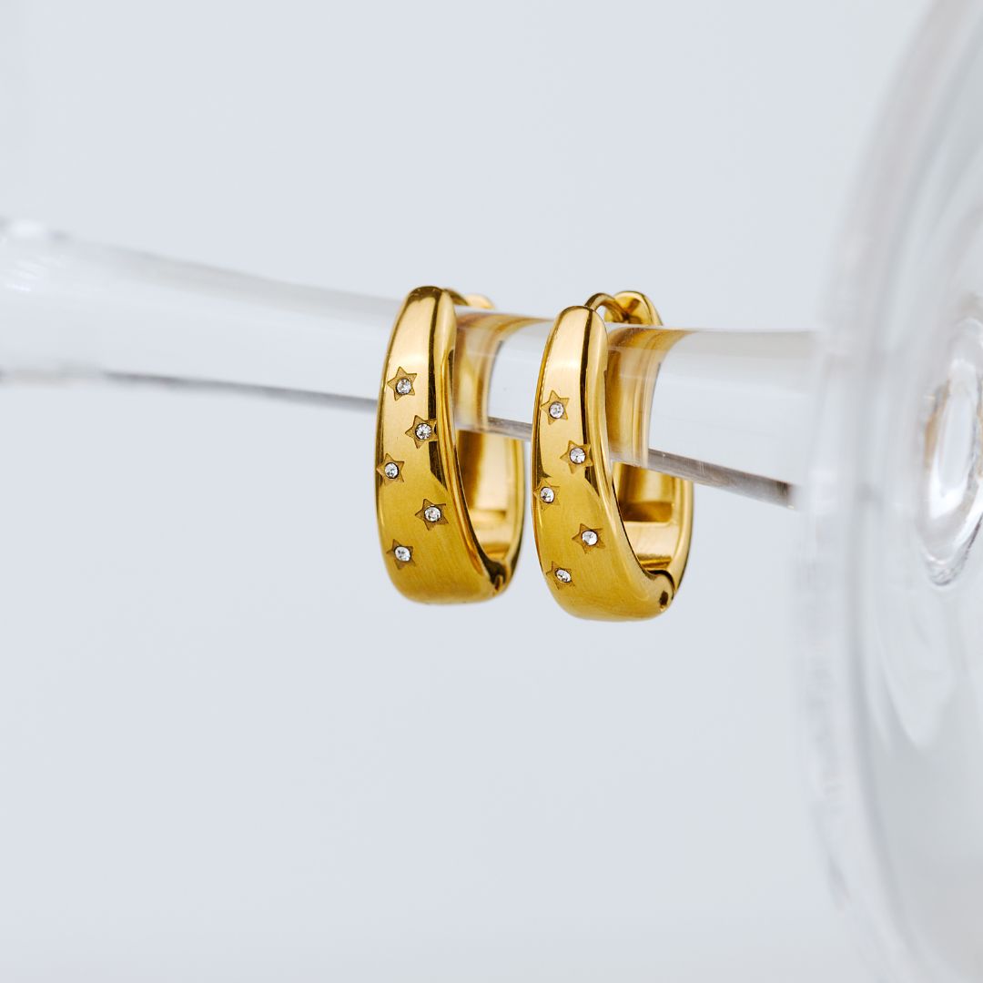 Starstruck Hoops Gold