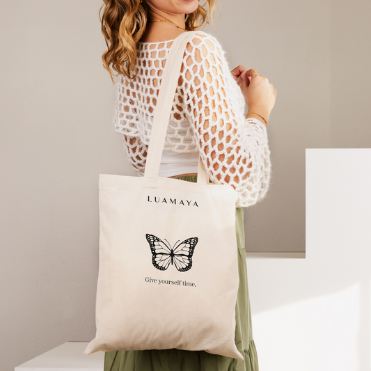 Tote bag Give yourself time