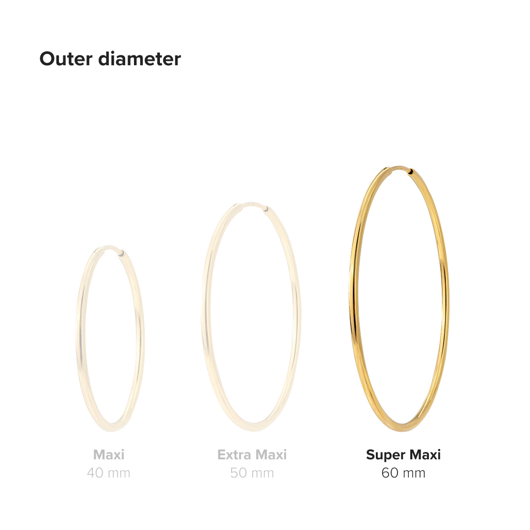 Super Maxi Hoops Gold