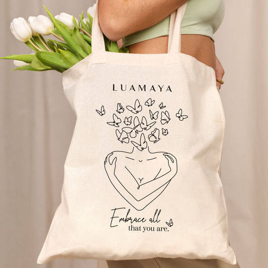 Jute bag Embrace all that you are