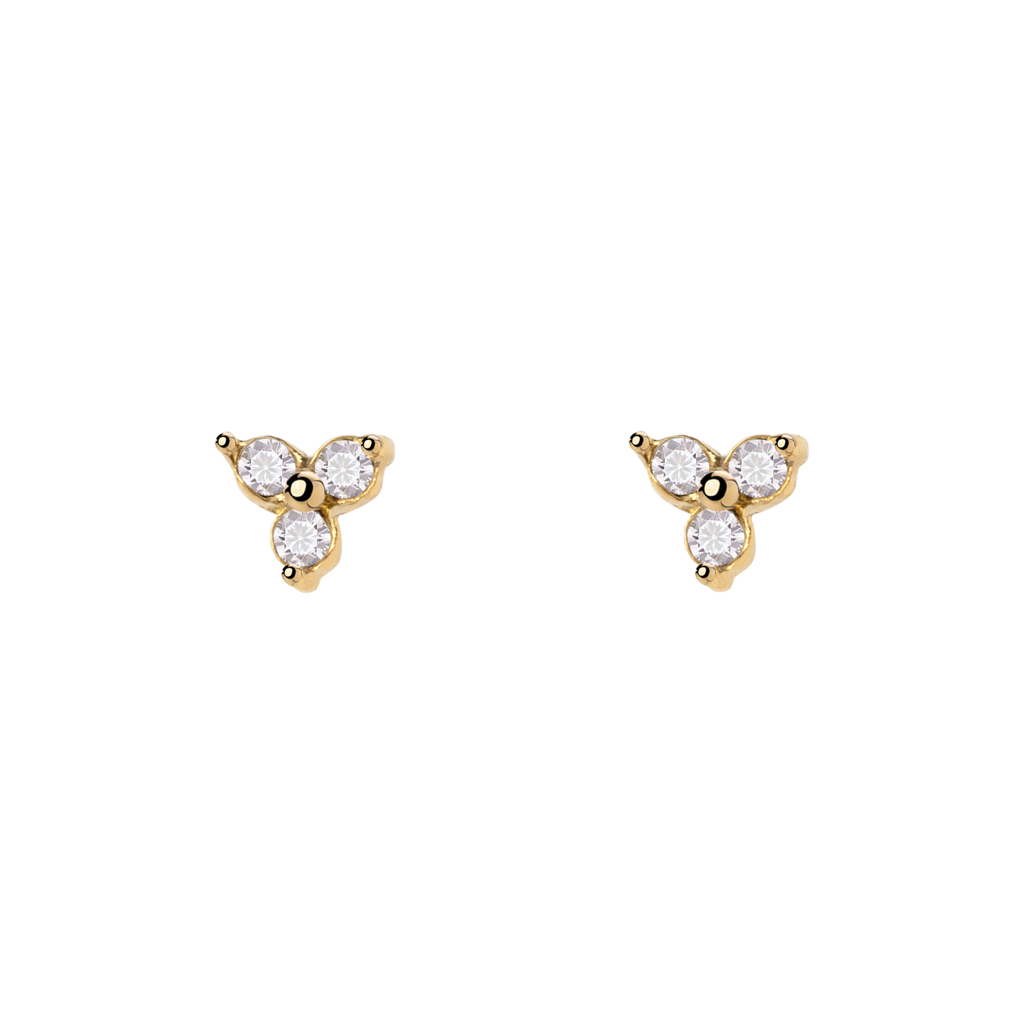 Luz Studs Gold