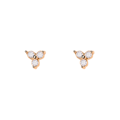 Luz Studs Rose Gold