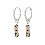 Dalmatino Hoop Set Silver