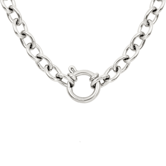 Anillo Necklace Silver