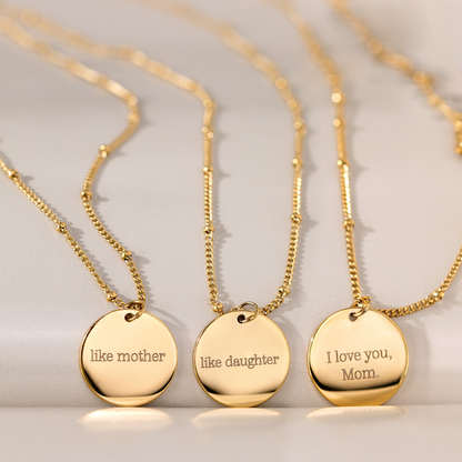 Mother & Daughter Necklace Bundle Gold