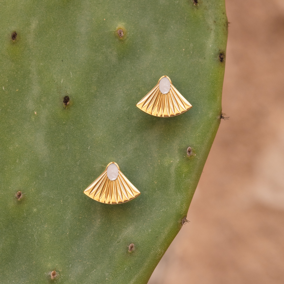 Splendor Studs Rose Gold