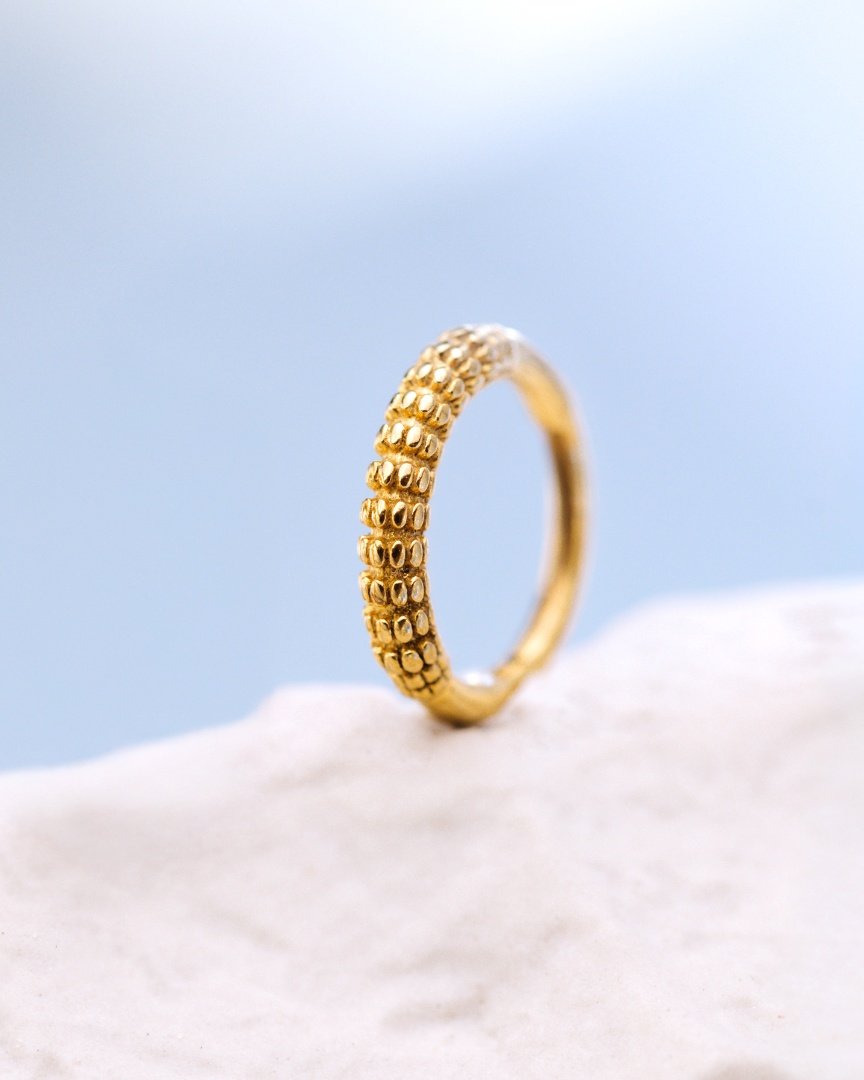 Striped Piercing Rose Gold