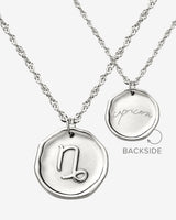 Zodiac Necklace – Capricorn Silver