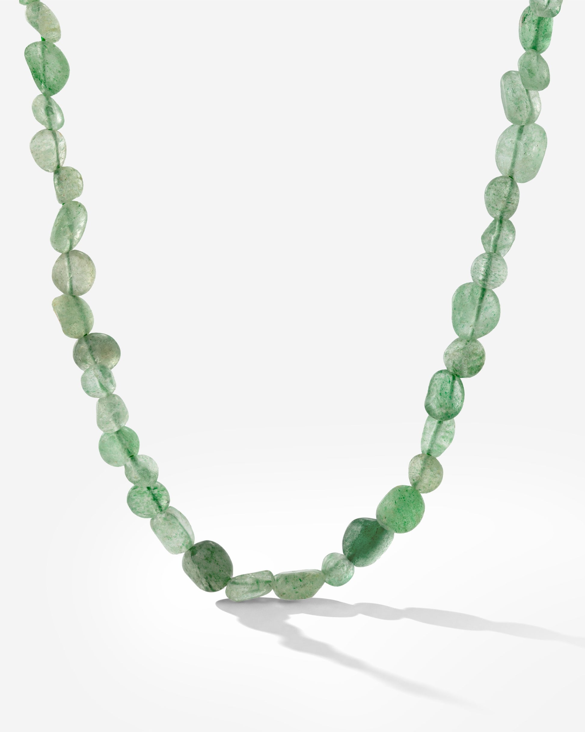 Sea Glass Necklace Silver