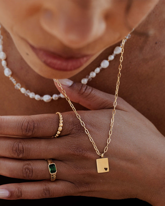 Brilliant Emerald Ring Gold