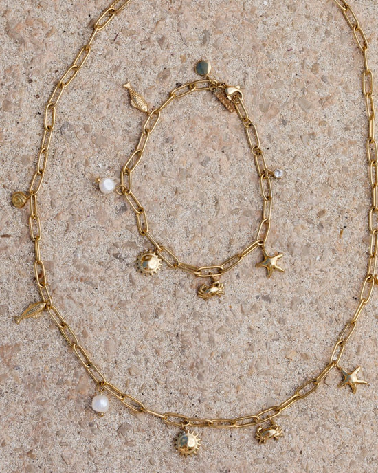Seaside Treasures Necklace Silver