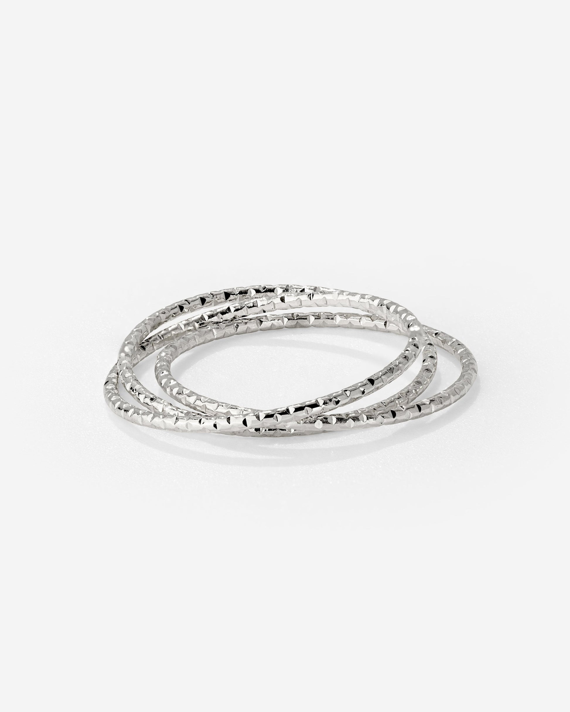 Prism Trio Ring Silver