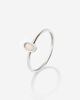 Oval Ring Silver
