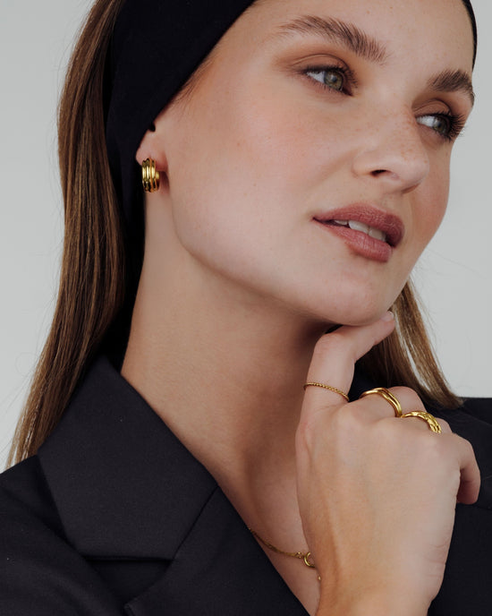 Halo Hoops gold