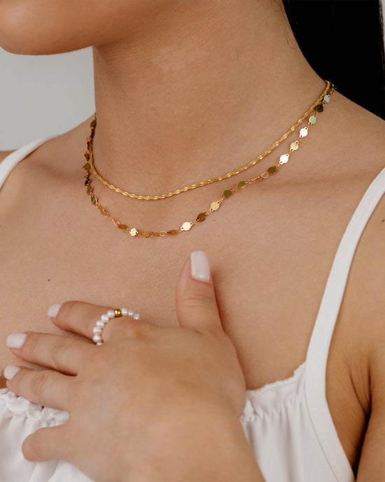 Timeless Ties Necklace gold