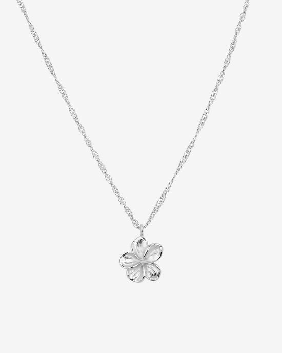 Flora Necklace Silver