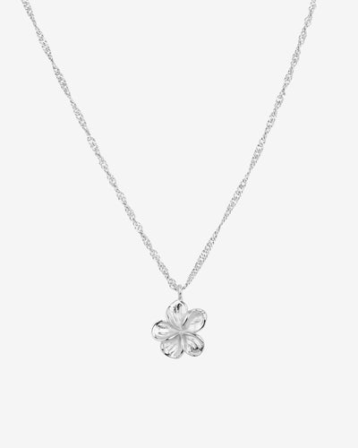Flora Necklace Silver